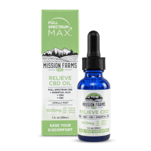 Full Spectrum Max Relieve CBD Oil