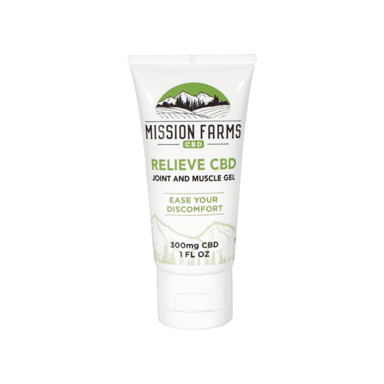 Relieve Gel Tube Mission Farms CBD
