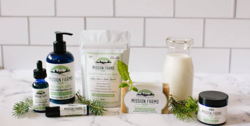 Mission Farm CBD Oil set