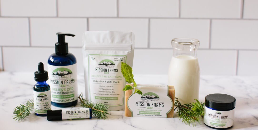 Mission Farm CBD Oil set