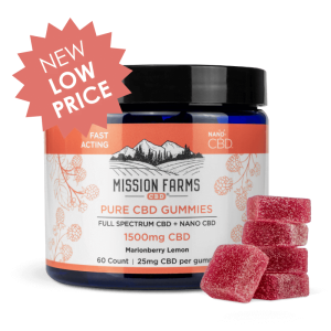 Pure CBD Gummies with Nano CBD