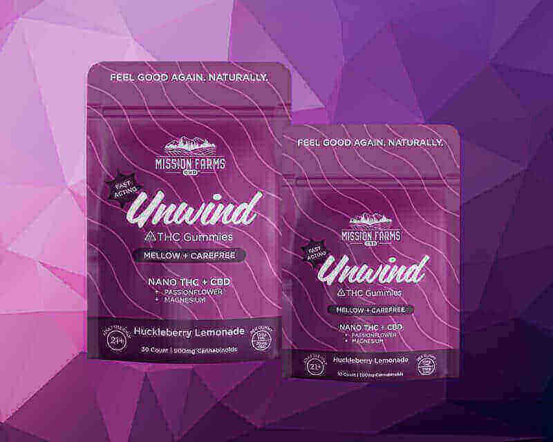 Unwind Delta-9 THC Gummies