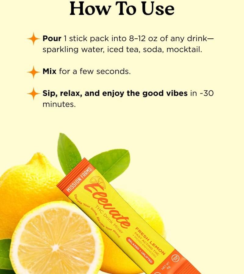 Elevate THC Drink Mixer