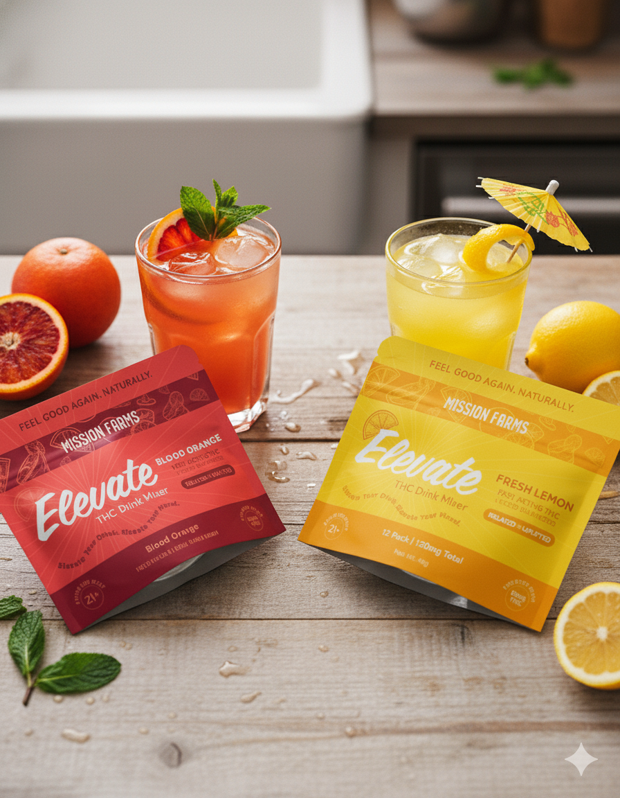 Mission Farms Elevate drink mixer lifestyle photo 3